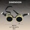 4E's Novelty Steampunk Goggles for Women & Men – Brass Vintage Steam Punk Glasses Costume Accessory for Mad Scientist, Victorian, Renaissance, Cosplay, Halloween, Rave, Cyberpunk, and Retro Outfits